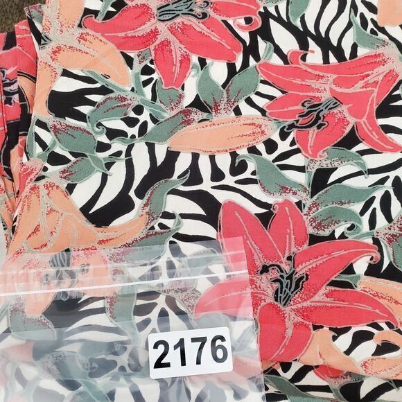 Rainbow Jo Womens Sarong Wrap Maxi‎ Skirt Floral Tropical Beachy Rayon One Size - Picture 7 of 7